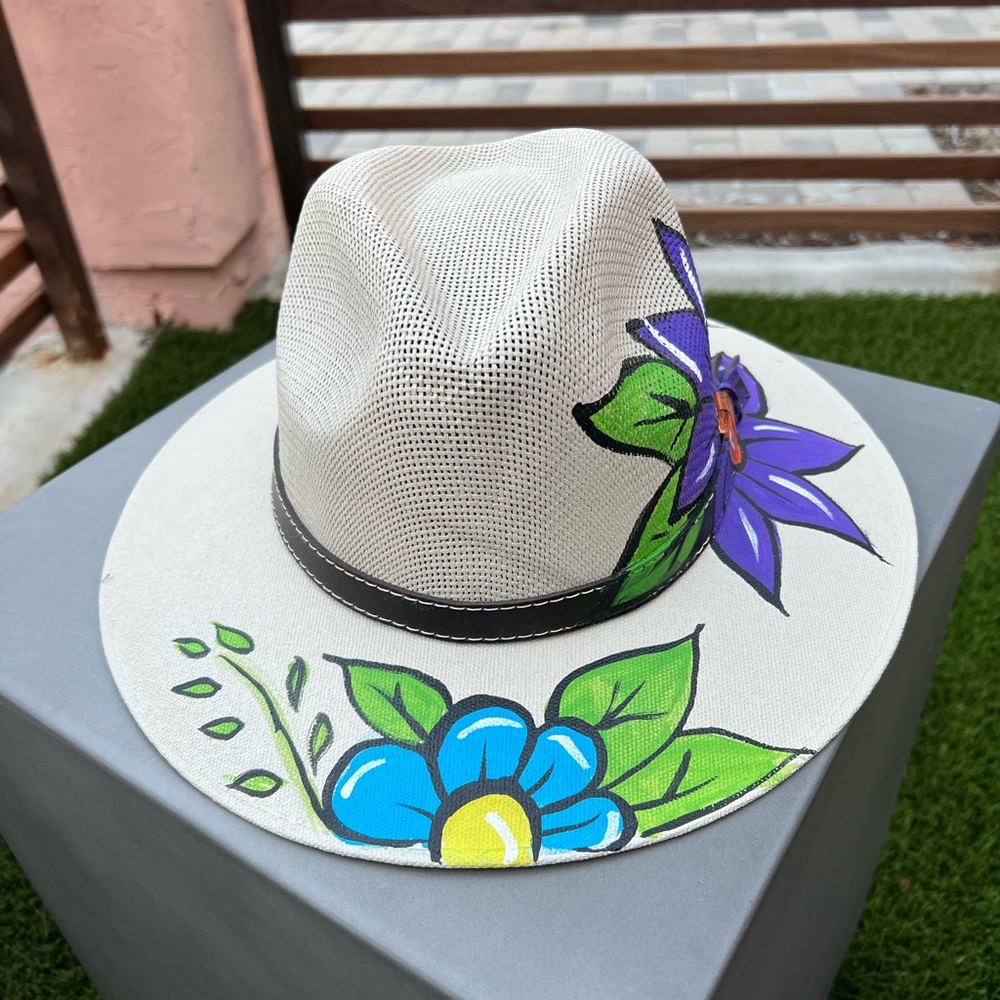 Painted Sun Hats